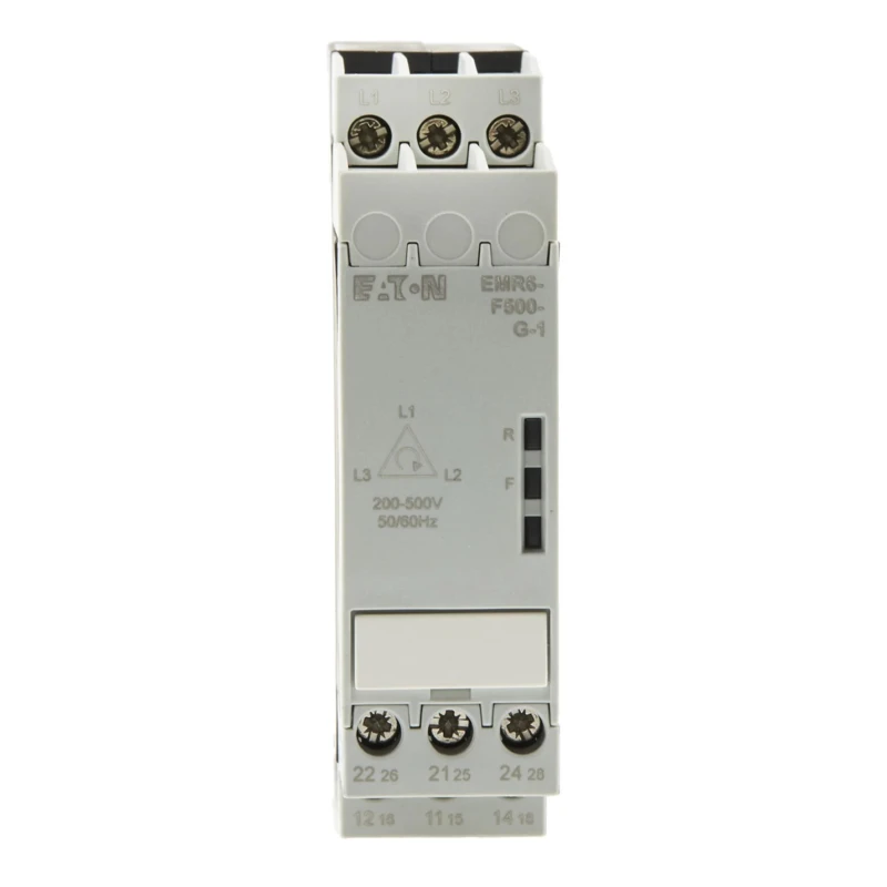Eaton 3 Phase Voltage Monitoring Relay 200/500 V AC Range, DIN Rail Mount EMR6-F500-G-1 184789 EMR6-F500-G-1