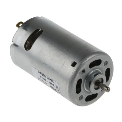 Mellor Electric Brushed DC Motor 24V DC 10 Ncm Torque 3500 RPM RS555