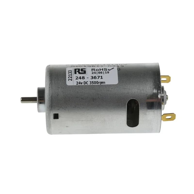 Mellor Electric Brushed DC Motor 24V DC 10 Ncm Torque 3500 RPM RS555