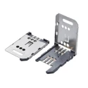 Molex 6 Way Hinged SIM Memory Card Connector Surface Mount 2.54mm Pitch 47388-2001-TR200