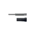 Schutzinger Black Female Banana Socket, 2 mm Connector, Plug-In Termination, 70V dc, 10A, Nickel Plating EPB 6053 Ni / SW