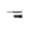Schutzinger Black Female Banana Socket, 2 mm Connector, Plug-In Termination, 70V dc, 10A, Nickel Plating EPB 6053 Ni / SW