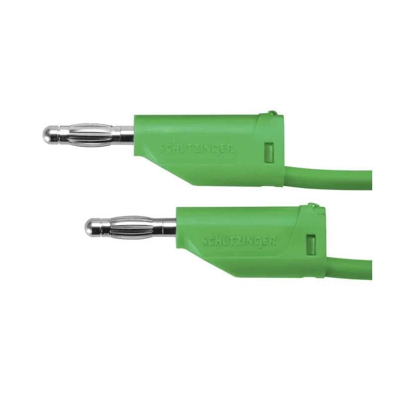 Schutzinger 16A 33 V AC, 70 V DC Green 1 m Test Lead MFK 15 / 1 / 100 / GN