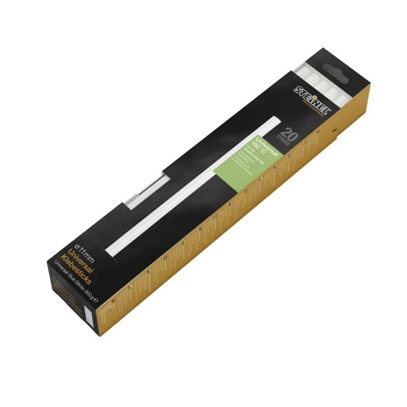 Steinel Hot Melt Glue Sticks 300 mm Length, Solvent-Free, Maximum Operating Temperature 190°C 050092