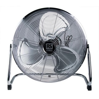 RS PRO 450 mm Blade Diameter Floor Desk Fan 3 Speed 230V AC with Type G British 3-Pin Plug 179-2262