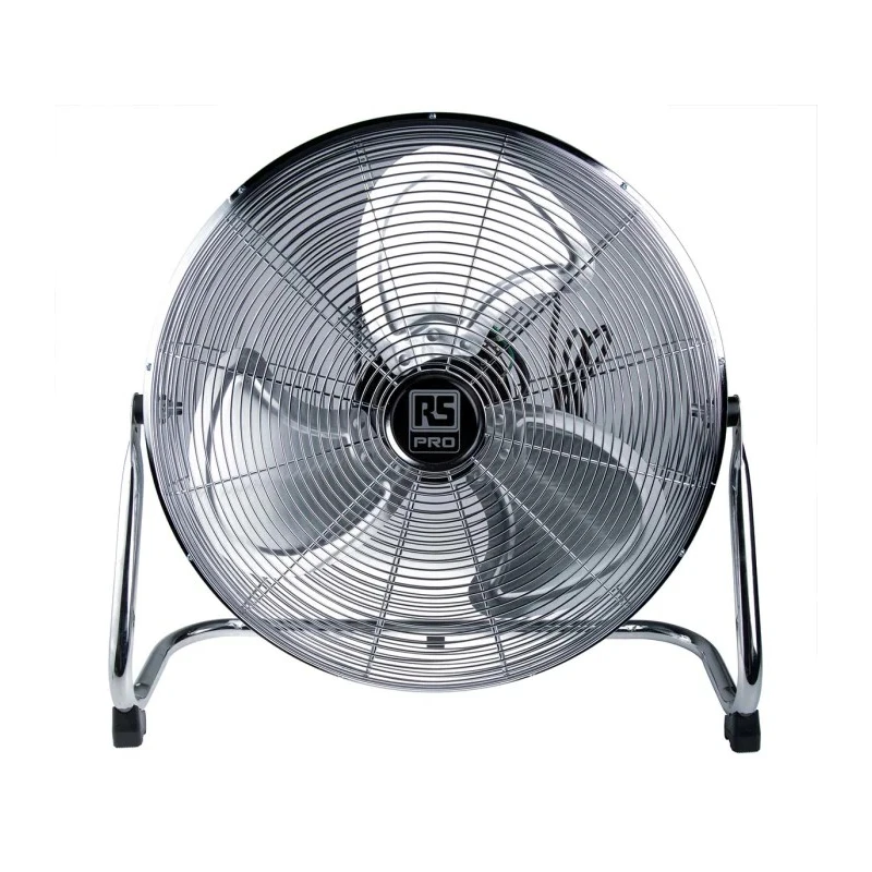 RS PRO 450 mm Blade Diameter Floor Desk Fan 3 Speed 230V AC with Type G British 3-Pin Plug 179-2262