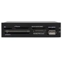 StarTech.com 7 Port Internal Memory Card Reader USB 2.0 MicroSD MS MMC MiniSD MS PRO Duo SD Compact Flash 35FCREADBK3