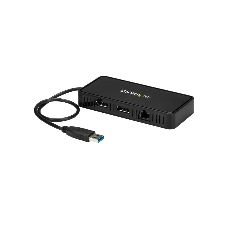 StarTech.com USB 3.0 Docking Station Dual 4096 x 2160 pixel DisplayPort 2 Display Support USB Type A USBA2DPGB