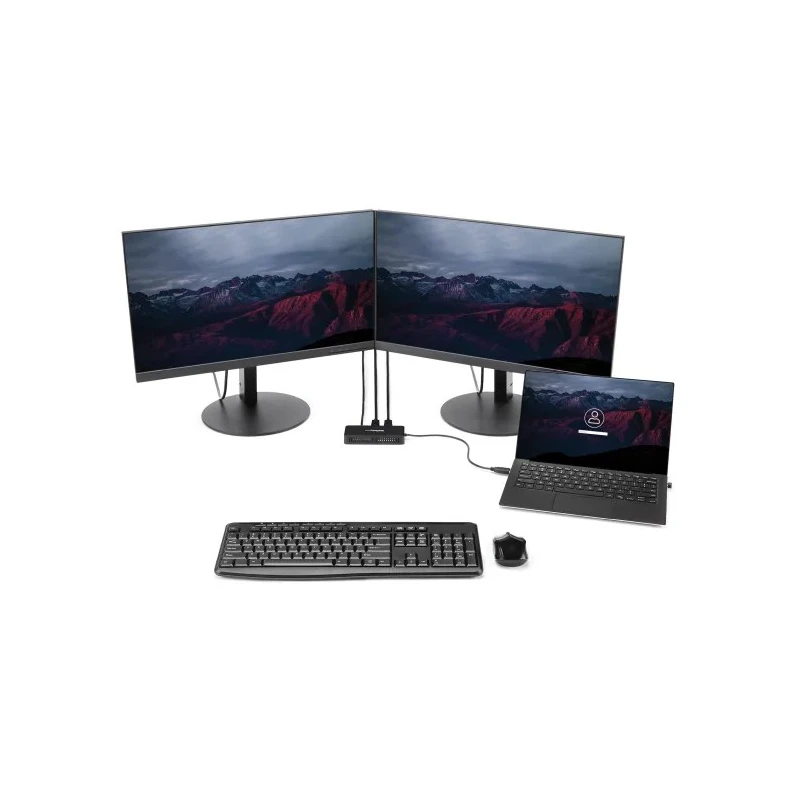 StarTech.com USB 3.0 Docking Station Dual 4096 x 2160 pixel DisplayPort 2 Display Support USB Type A USBA2DPGB