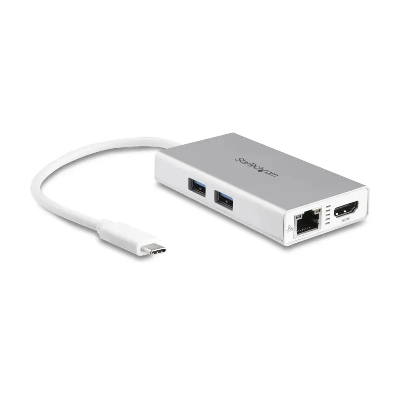 StarTech.com USB C Docking Station with HDMI 4096 x 2160 Pixel Resolution USB 3.0 Ports Thunderbolt 3 Support DKT30CHPDW