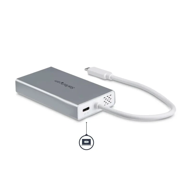 StarTech.com USB C Docking Station with HDMI 4096 x 2160 Pixel Resolution USB 3.0 Ports Thunderbolt 3 Support DKT30CHPDW