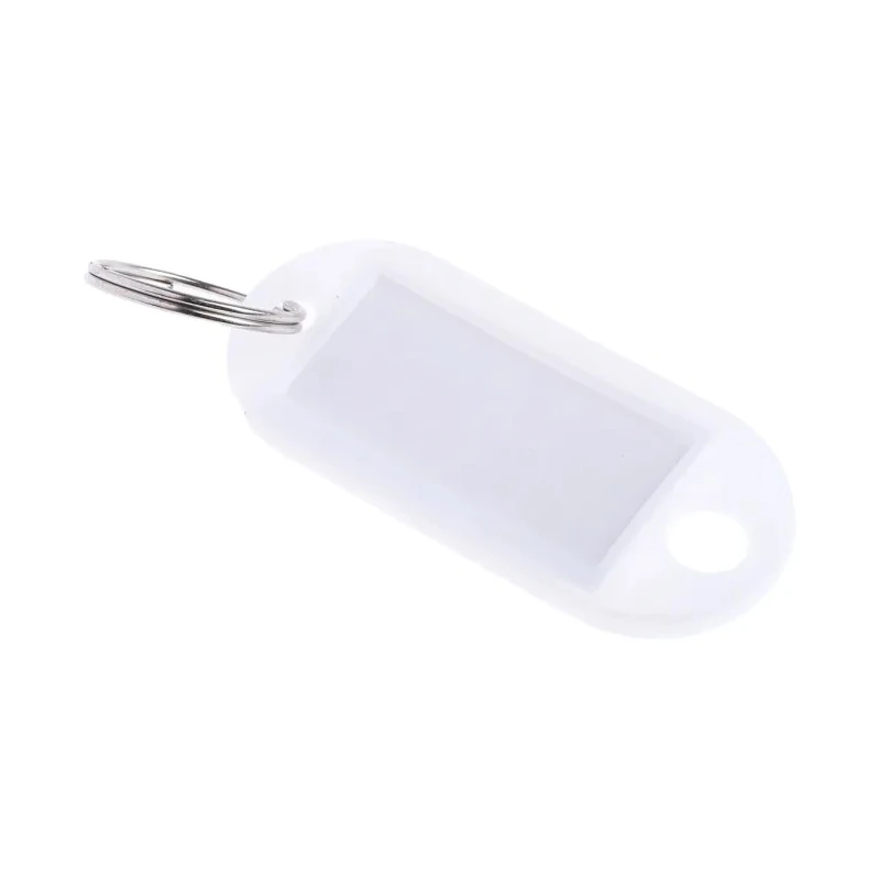 RS PRO Plastic Key Tag White 50 mm Durable Plastic Material 25 Per Pack 179-9552