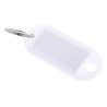 RS PRO Plastic Key Tag White 50 mm Durable Plastic Material 25 Per Pack 179-9552