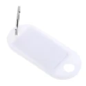 RS PRO Plastic Key Tag White 50 mm Durable Plastic Material 25 Per Pack 179-9552