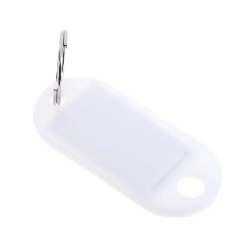 RS PRO Plastic Key Tag White 50 mm Durable Plastic Material 25 Per Pack 179-9552