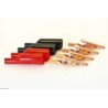 Mueller Electric 10A Insulated Copper Contact Red Black Crocodile Clip 010012