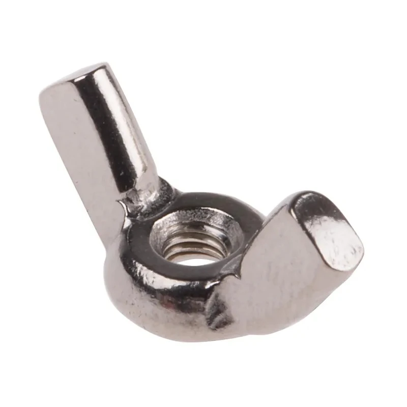 RS PRO 18 mm Bright Zinc Stainless Steel Wingnut M3 18mm Wing Length DIN 315 248-4309