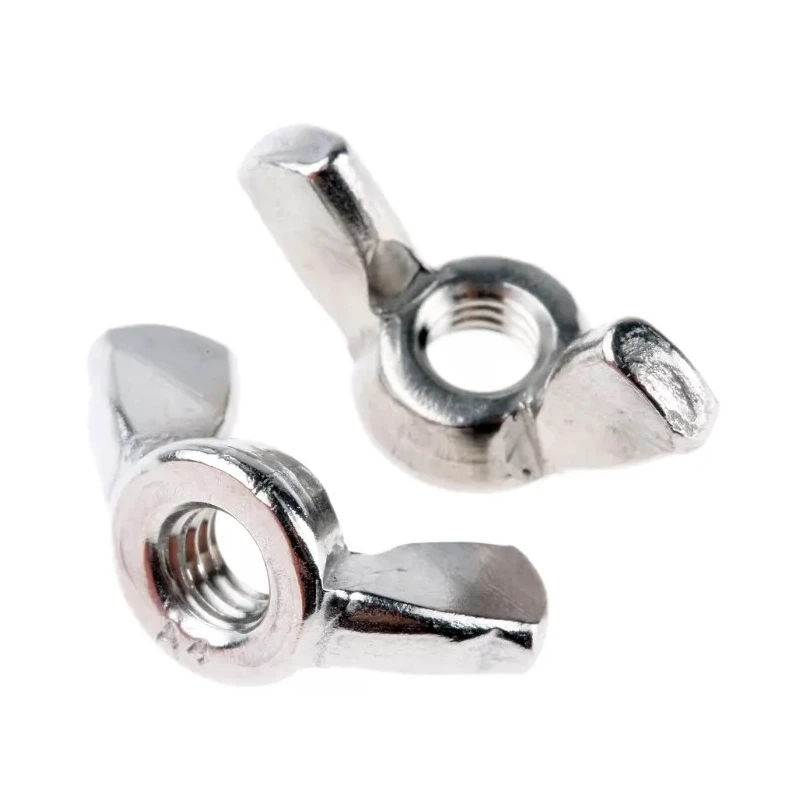 RS PRO 24 mm Bright Zinc Stainless Steel Wingnut, M5 248-4337