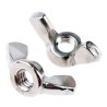 RS PRO 24 mm Bright Zinc Stainless Steel Wingnut, M5 248-4337