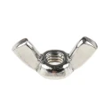 RS PRO 30 mm Bright Zinc Stainless Steel Wingnut, M6 248-4343