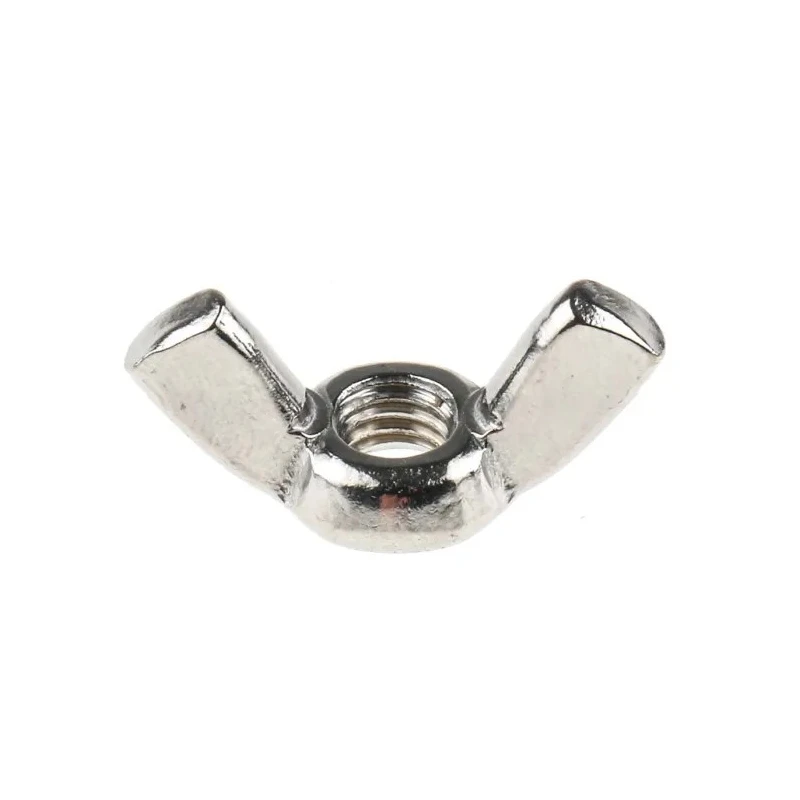 RS PRO 30 mm Bright Zinc Stainless Steel Wingnut, M6 248-4343