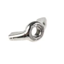 RS PRO 30 mm Bright Zinc Stainless Steel Wingnut, M6 248-4343