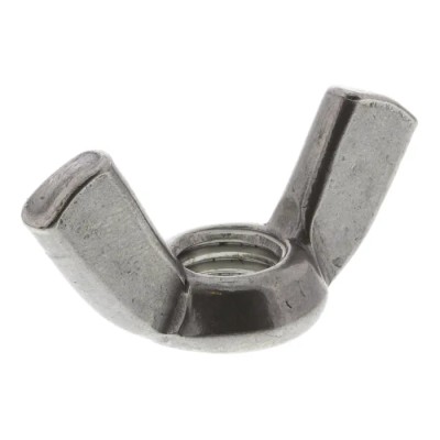 RS PRO 48 mm Bright Zinc Plated A4 Stainless Steel Wingnut M12 248-4371
