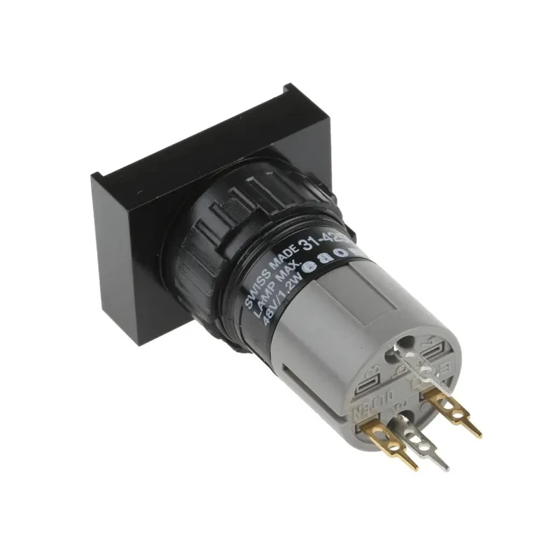 EAO Illuminated Momentary Push Button Switch 42V IP40 Button Actuator 31-425.036