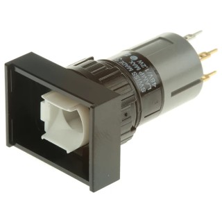 EAO Push Button Switch 16mm Cutout Diameter 42V AC/DC 31-423.036
