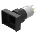 EAO Push Button Switch 16mm Cutout Diameter 42V AC/DC 31-423.036