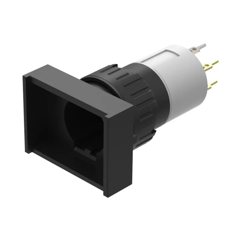 EAO Push Button Switch 16mm Cutout Diameter 42V AC/DC 31-423.036
