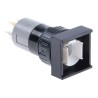 EAO Illuminated Push Button Switch Swiss Origin Button Actuator RoHS Compliant 31-453.036
