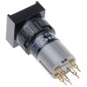 EAO Illuminated Push Button Switch, Button Actuator, 16mm Panel Cut-out, Model 31-451.036