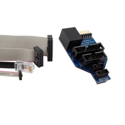 Microchip Chip Programming Adapter for Atmel-ICE, MPLAB ICD 4 and MPLAB PICkit 4 Debuggers Cable with Power AC102015