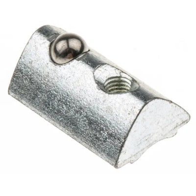 RS PRO Connecting Component T-Slot Nut M5 Thread Size for Strut Profile 30 mm, Groove Size 6 mm 180-9115