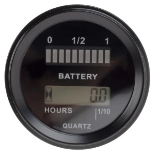 RS Pro Digital Voltmeter DC, LED, LCD Display 6-Digits ±0.5 % Accuracy, 56.2 mm Cutout Height, 53 mm Cutout Width 180-9264