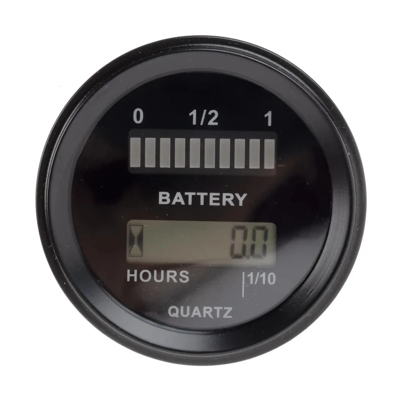 RS Pro Digital Voltmeter DC, LED, LCD Display 6-Digits ±0.5 % Accuracy, 56.2 mm Cutout Height, 53 mm Cutout Width 180-9264