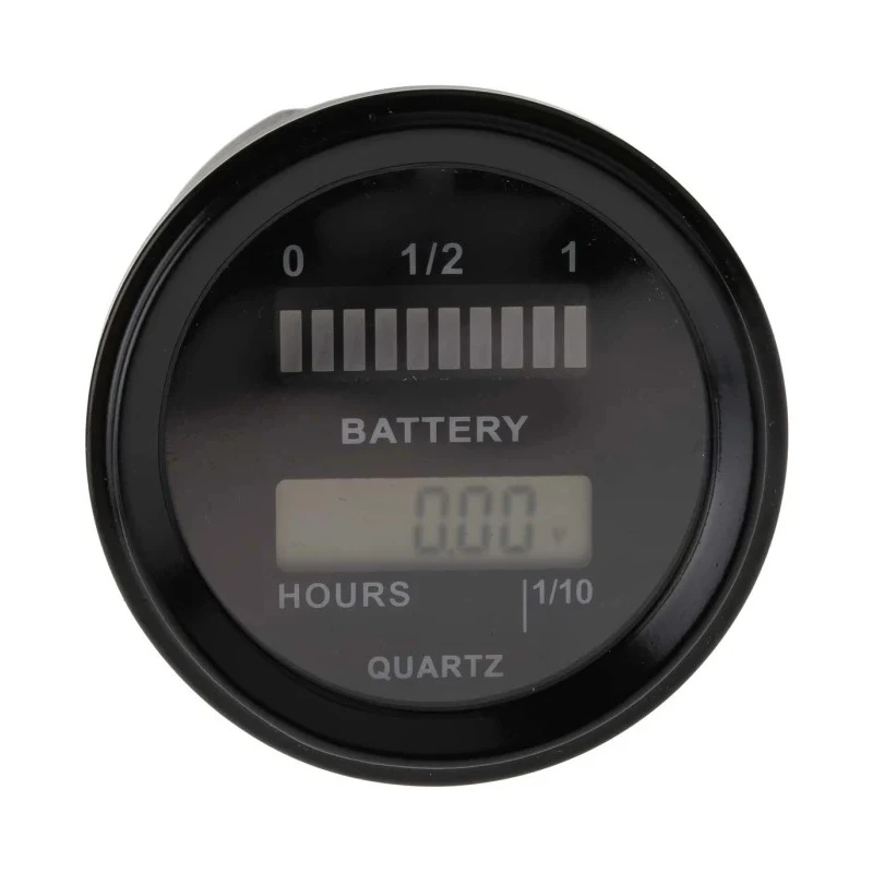RS Pro Digital Voltmeter DC, LED, LCD Display 6-Digits ±0.5 % Accuracy, 56.2 mm Cutout Height, 53 mm Cutout Width 180-9264
