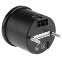 RS Pro Digital Voltmeter DC, LED, LCD Display 6-Digits ±0.5 % Accuracy, 56.2 mm Cutout Height, 53 mm Cutout Width 180-9264