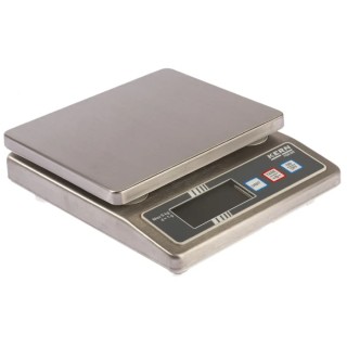 Kern Bench Weighing Scale 5kg Capacity Stainless Steel Housing 5000 Resolution Type C Plug FOB 5K-3NS