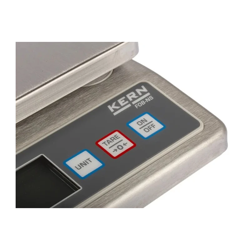 Kern Bench Weighing Scale 5kg Capacity Stainless Steel Housing 5000 Resolution Type C Plug FOB 5K-3NS