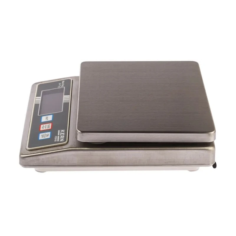Kern Bench Weighing Scale 5kg Capacity Stainless Steel Housing 5000 Resolution Type C Plug FOB 5K-3NS