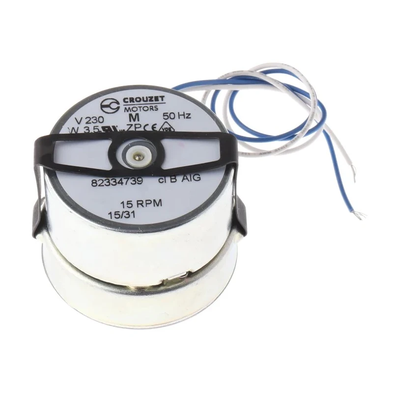 Crouzet Synchronous AC Geared Motor 3 W 230V Panel Mounting Clockwise Rotation 82334739