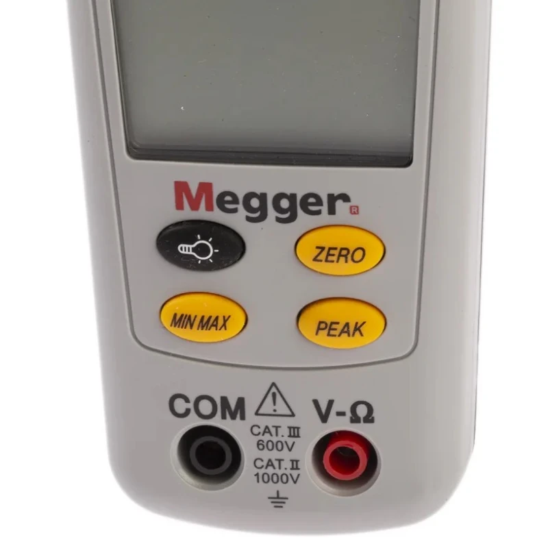 Megger AC/DC Clamp Meter 600 A, 600 V, 35mm Jaw Capacity DCM340