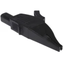 Staubli Black Crocodile Clip with Brass Contact, Insulated, 32A Current, 39.5mm Jaw Opening 66.9575-21