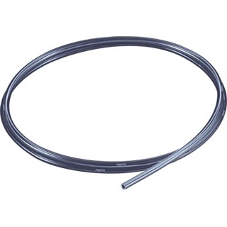 Festo Compressed Air Pipe Black Polyurethane 4 mm 50 m Hydrolysis Resistant, Food Safe PUN-H-4X0,75-TSW