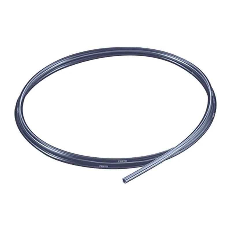Festo Compressed Air Pipe Black Polyurethane 4 mm 50 m Hydrolysis Resistant, Food Safe PUN-H-4X0,75-TSW