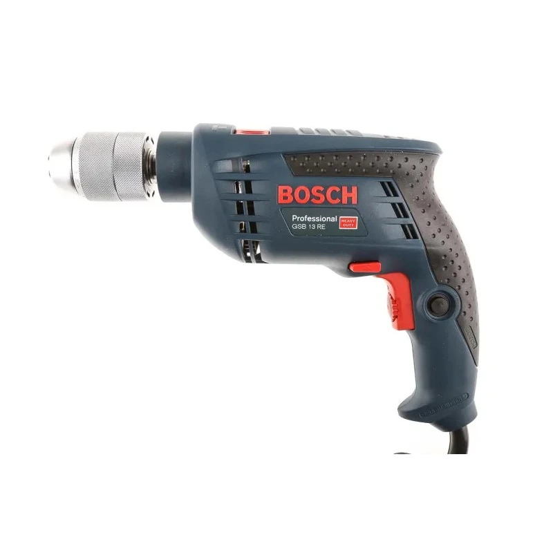 Bosch GSB Keyless Corded Hammer Drill 230V 301W 13mm Chuck Size Pistol Grip 2800rpm 0601217160