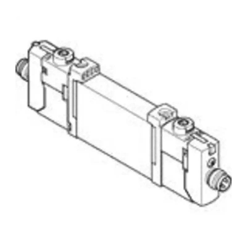 Festo Pneumatic Solenoid Valve 5/2 Valve Function Manifold Mount Aluminium Alloy Body 24V dc 1W Power VUVG-B10-B52-ZT-F-1R8L