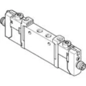 Festo Pneumatic Solenoid Valve 3/2 Solenoid Metric VUVG Series 24V DC Aluminium Alloy Body VUVG-L10-T32C-AT-M5-1R8L